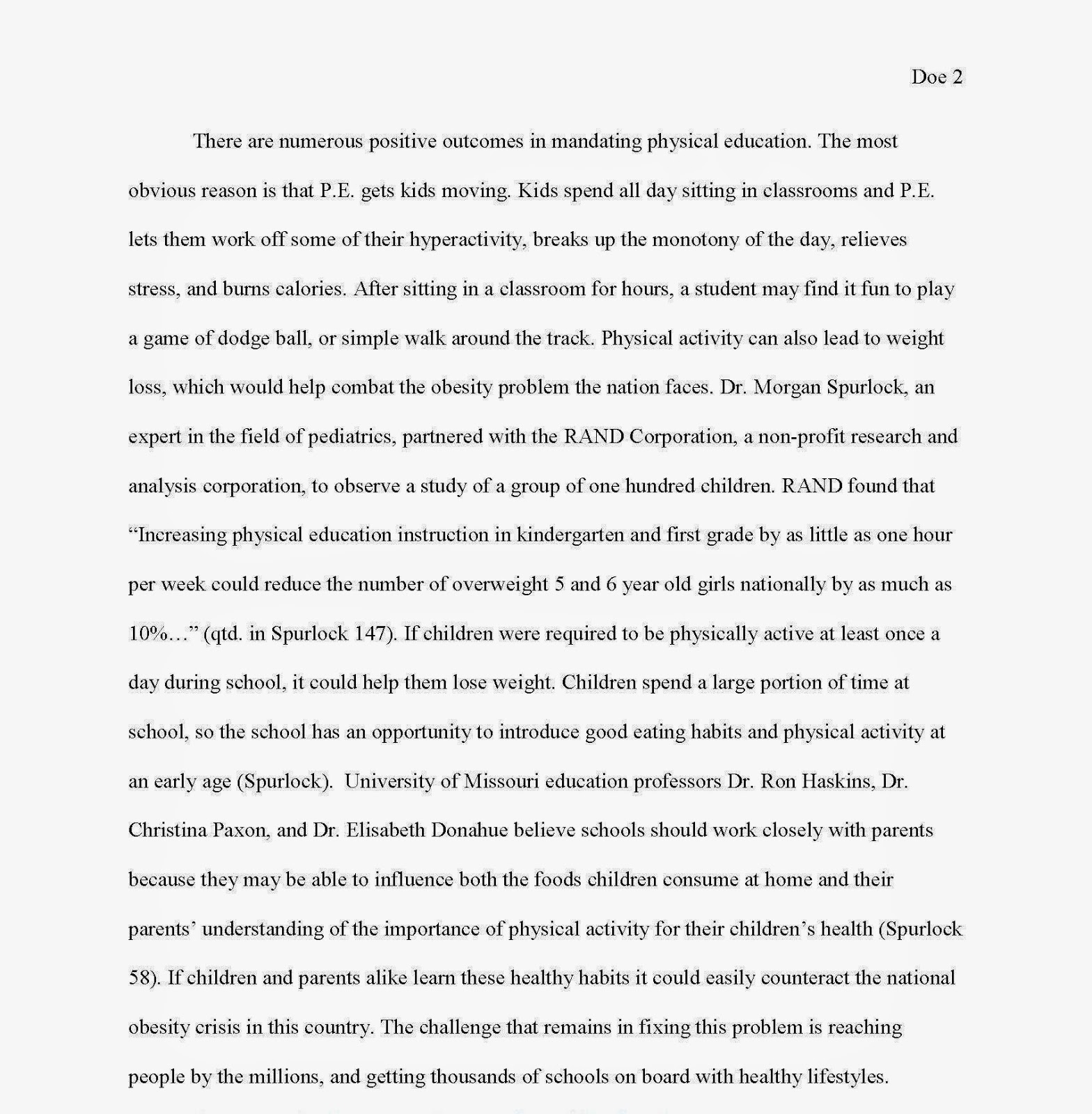 Sample research paper introductory paragraph